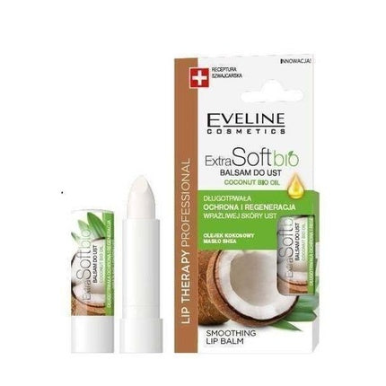 Balsam buze Eveline Extra Soft Bio ulei cocos 4g