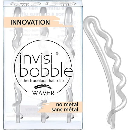 Clips de păr, Invisibobble Waver, Crystal Clear