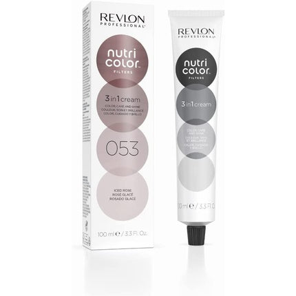 Vopsea de păr, Revlon, Nutri Color Filters 053 Iced Rose, 100ml