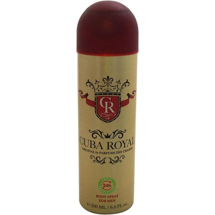 Spray de corp, Cuba, Royal, pentru bărbați 195 ml