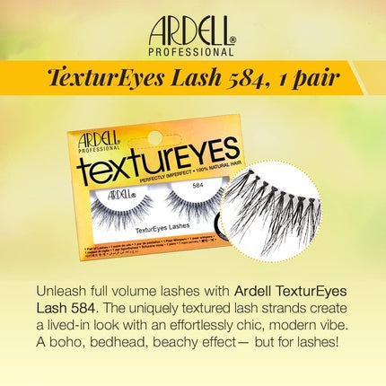 Gene False, Ardell, TexturEyes 584, Negru