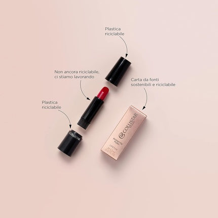 Balsam de buze, Collistar, Refill, negru crem