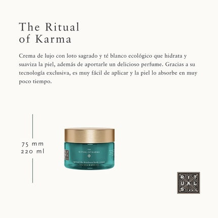 Crema de maini, Rituals, The Ritual of Karma, 7.4 oz