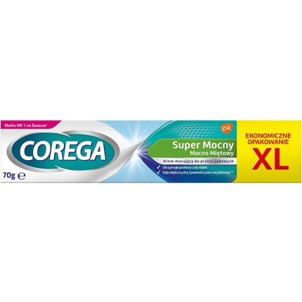Cremă adezivă proteze, Corega, Super Strong, 70g