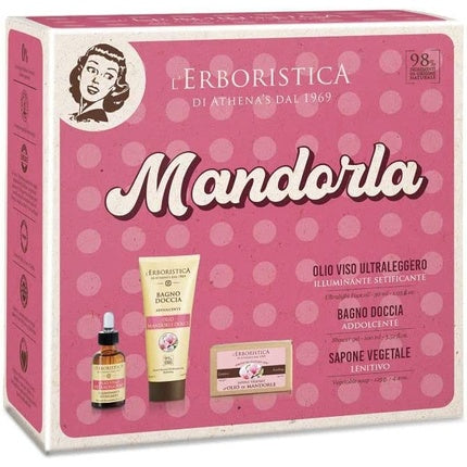 Set L'Erboristica Mandorla, roz, 420g