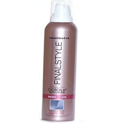 Spumă colorantă păr, Montibello, Finalstyle Silver 320ml