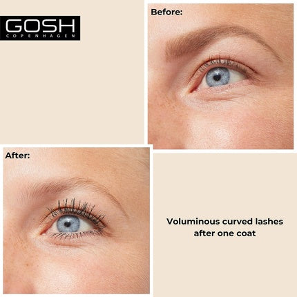 Mascara Gosh Drama Volume & Curve, Extreme Black