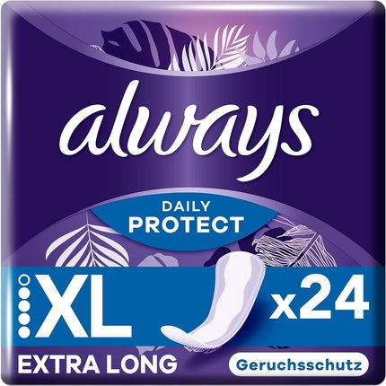 Absorbante zilnice, Always, Protect Extra Long, protecție anti-miros