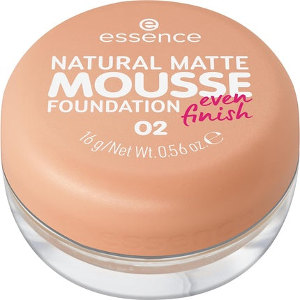 Fond de ten mousse, Essence, Natural Matte, 15g