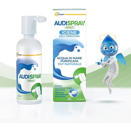 Spray Urechi Audispray Adult, 50ml, Alb