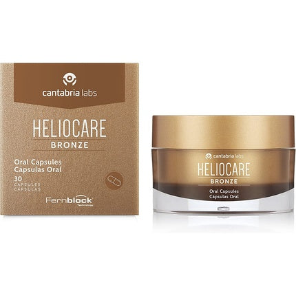 Capsule protecție solară, Heliocare, Bronze, 30 bucăți