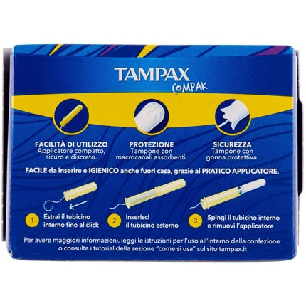 Tampon Tampax Compak Regular, 148g