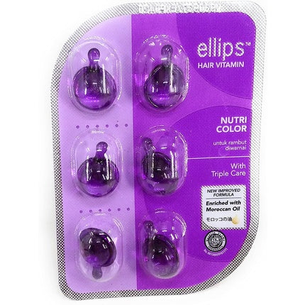 Vitamine păr, Ellips, Nutri Color, 6 capsule