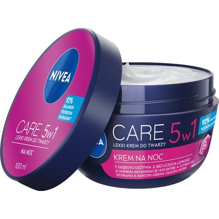 Crema regeneranta zi si noapte, Nivea, 24H hidratare, 50 ml