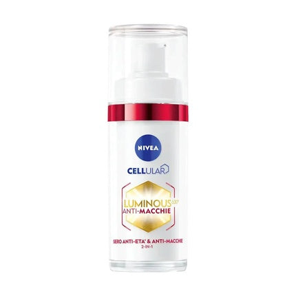 Ser antirid Nivea Cellular Luminous630, 30ml, anti-îmbătrânire