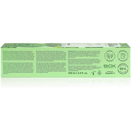 Pasta de dinți, Ecodenta, Spinach Power, verde, 100ml