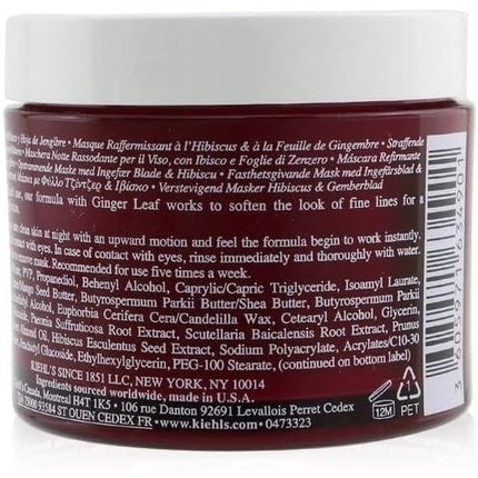 Masca facială, Kiehl's, Ginger Leaf & Hibiscus, 100ml