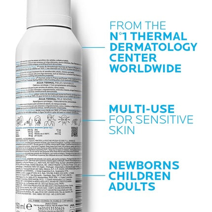 Spray fixare machiaj, La Roche-Posay, Thermal Spring Water, 150ml