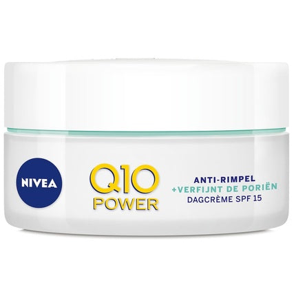 Crema de Zi Anti-Rid, Nivea Q10, Textura Usoara, 50ml