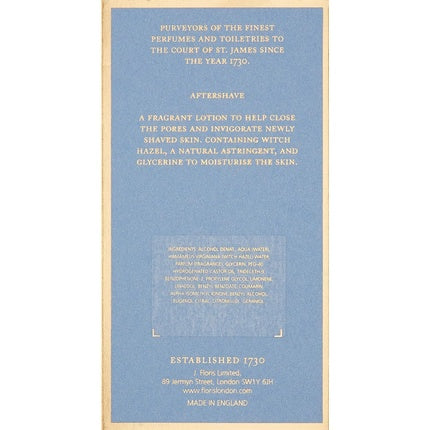 Aftershave Floris Santal, 100ml, alb