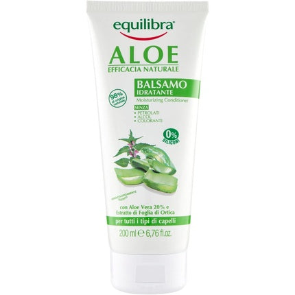 Balsam hidratant, Equilibra, Aloe, 200 ml