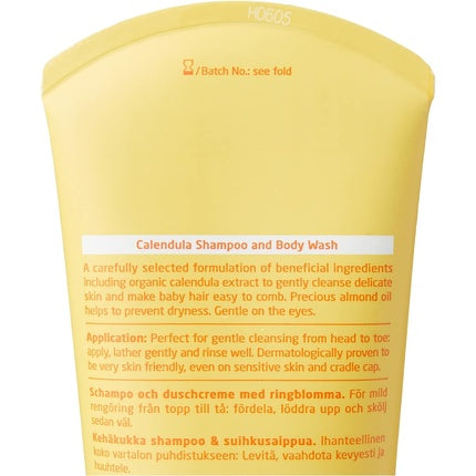 Șampon și Gel de Duș, Weleda, Calendula, 253g