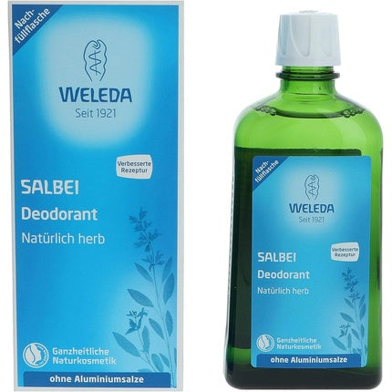 Deodorant lichid, Weleda, Organic Sage, 30ml