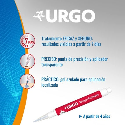 Stick Îndepărtare Negi, Urgo, 2ml, Roșu