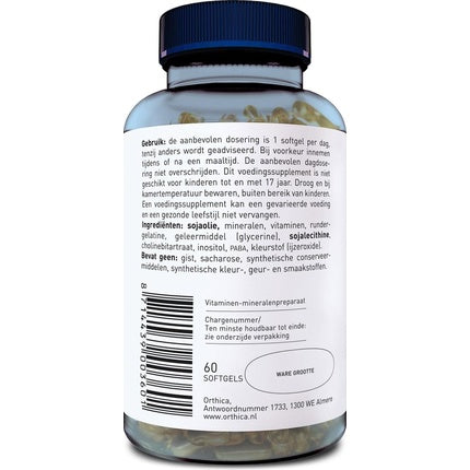 Vitamine, Orthica, Soft Multi, capsule moi