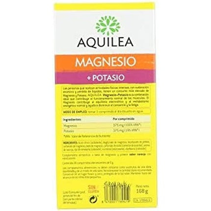 Supliment alimentar Aquilea, Magneziu+ Potasiu, 28 comprimate efervescente