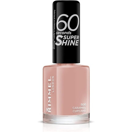 Lac de unghii, Rimmel, 60 Seconds Super Shine, Caramel Cupcake