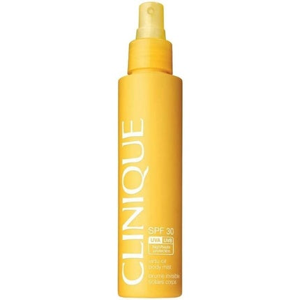 Spray protecție solară, Clinique, SPF 30, galben