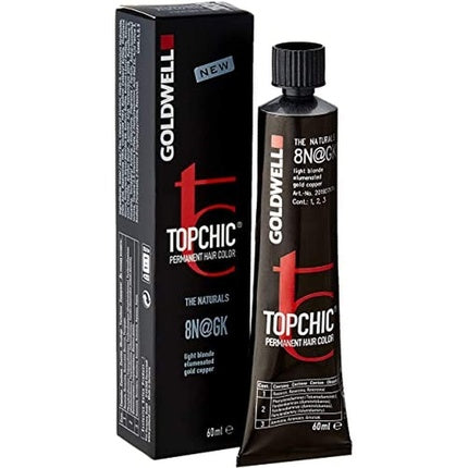 Vopsea păr, Goldwell, Topchic, blond cupru deschis