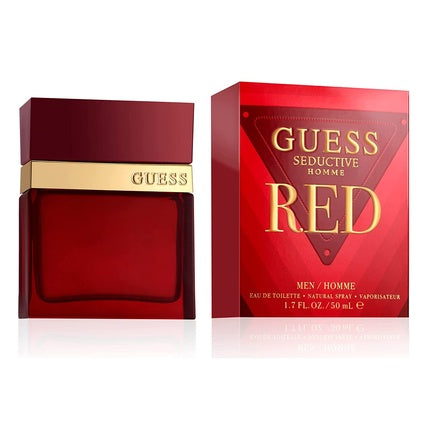 Eau De Toilette, Guess, Seductive Red Homme, roșu