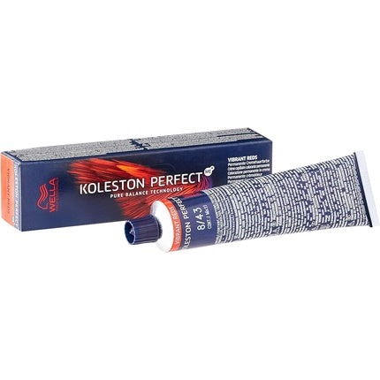 Vopsea de păr permanentă, Wella Koleston Perfect ME+, 8/43 Blond deschis/Auriu roșcat, 60 ml