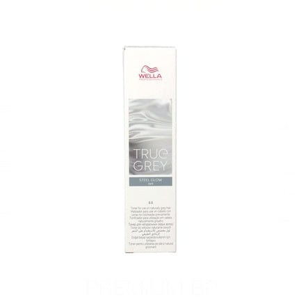 Cremă colorantă păr, Wella, True Grey, Steel Glow