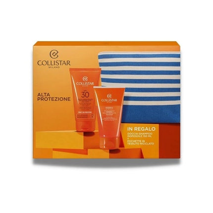 Kit protecție solară, Collistar, SPF20, 200ml + 150ml