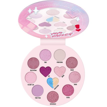 Fard de pleoape Essence, Harley Quinn, 13 culori, Roz