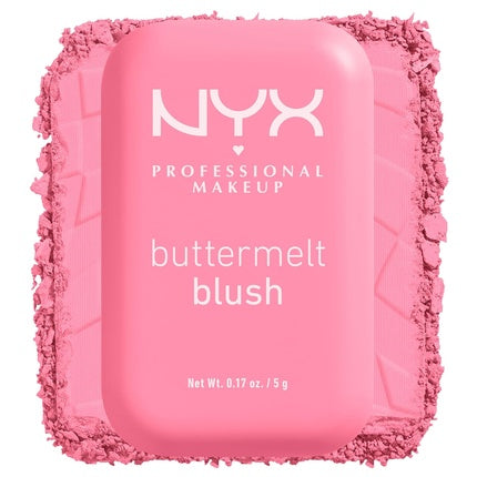 Blush NYX Buttermelt, roz, vegan
