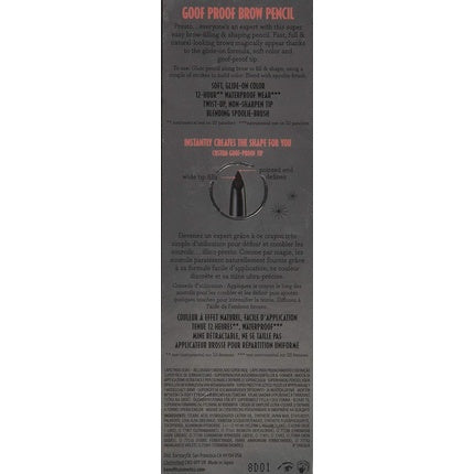 Creion sprâncene, BeneFit, Goof Proof, maro închis
