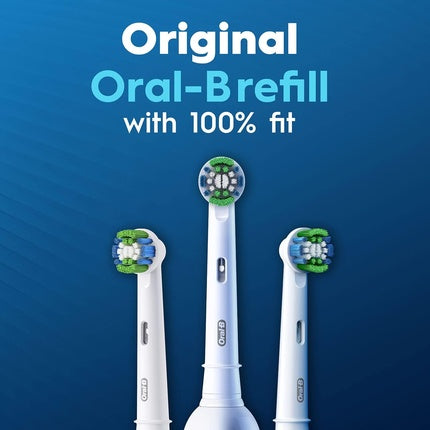 Capete Periuță dinți, Oral-B, Precision Clean, alb verde galben