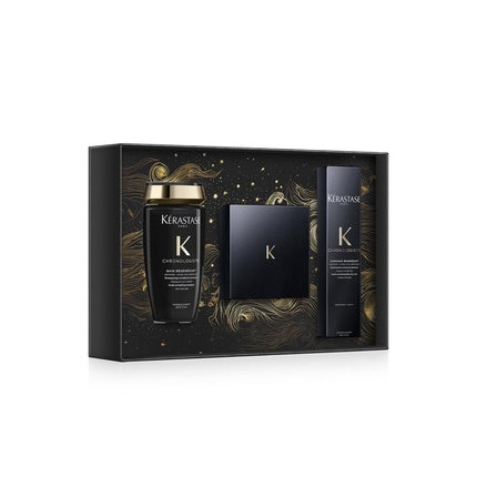 Set Îngrijire Păr, Kérastase Chronologiste, negru, antirid