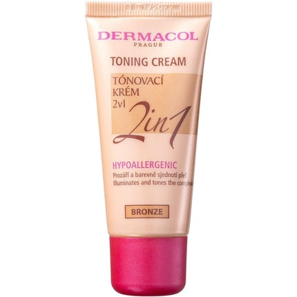 Cremă demachiantă, Dermacol, 2in1 Bronze Toning