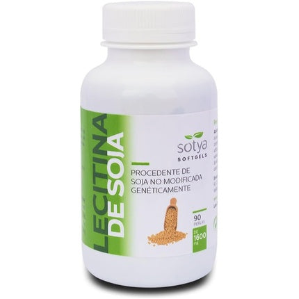 Lecitină din soia, Sotya, 1600mg, 90 capsule, alb