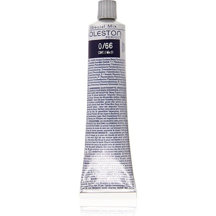 Vopsea de păr, Wella Koleston, 0/66 Violet Intens, 60ml