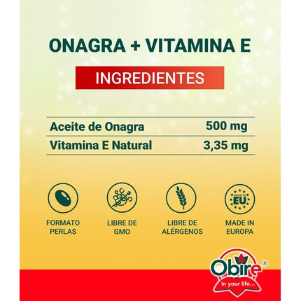 Ulei de Luminița Nopții, Obire, 500 mg, 450 capsule