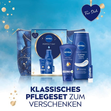 Set cadou, Nivea, Perfect Day, cu produse de ingrijire hidratanta