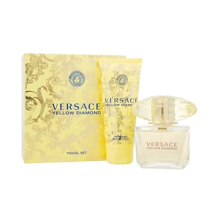 Set parfum, Versace, Yellow Diamond, galben