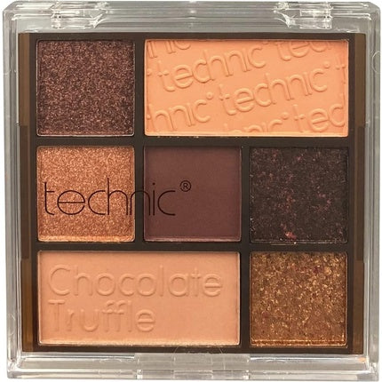 Paletă Farduri, Technic, Chocolate Truffle, Maro