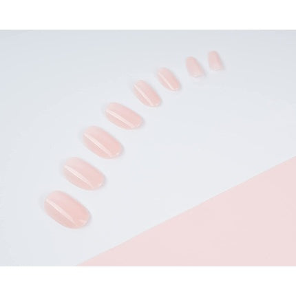 Unghii False Oval Invogue Baby Pink 24 Bucati